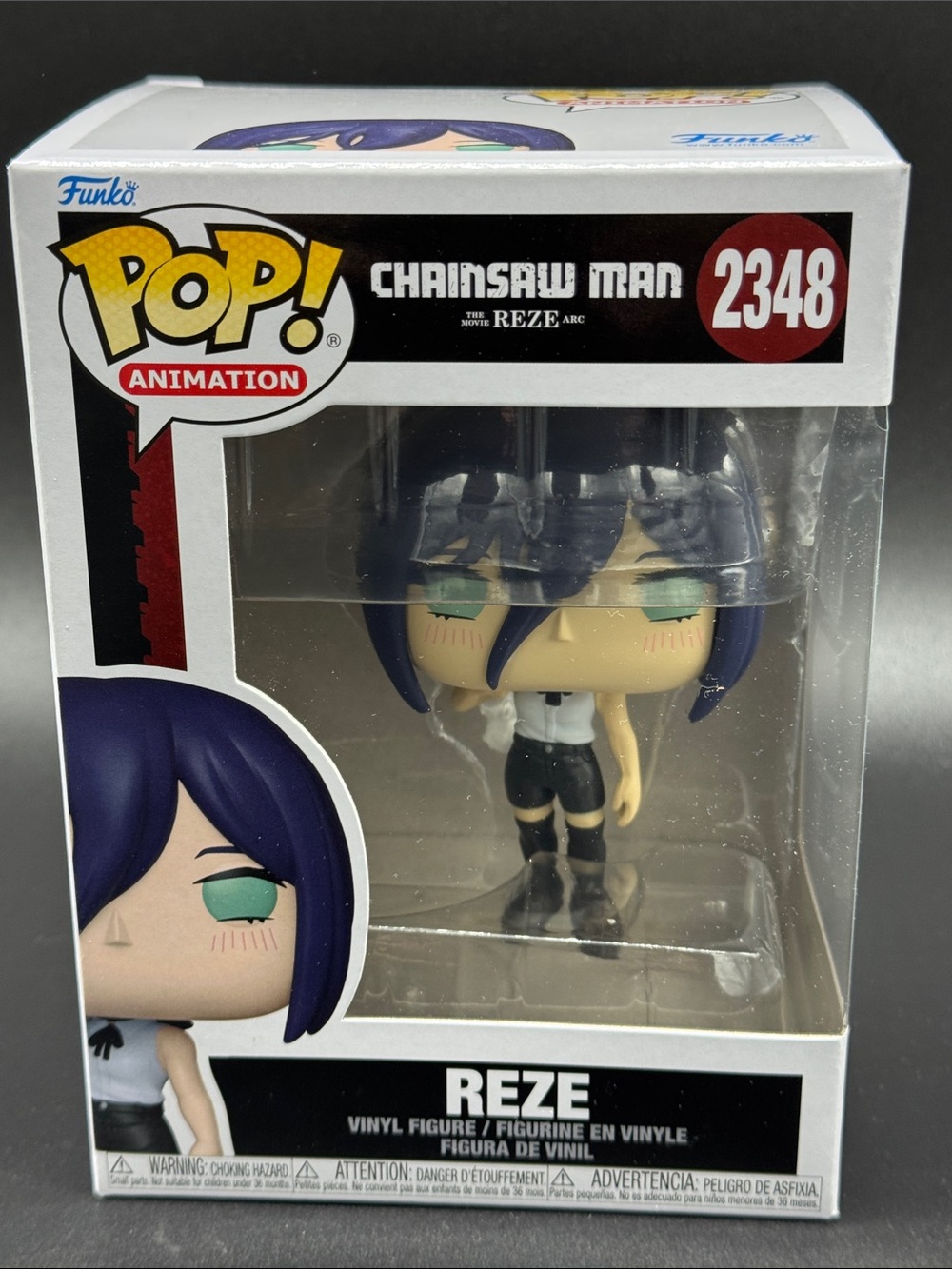 Funko POP! Animation Reze - Navy Hair, Green Eyes 2348